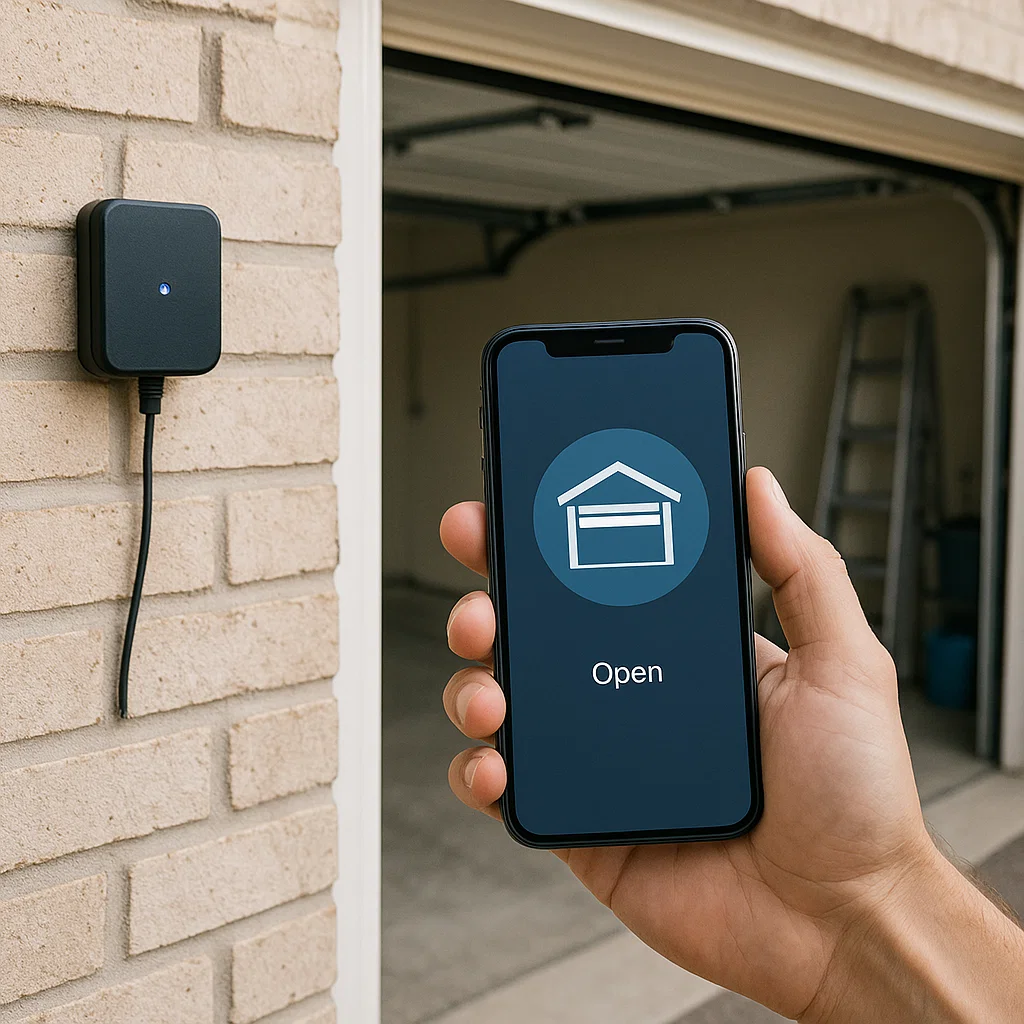 Smart Remote Installation for Garage Doors – Full Control from Your Phone