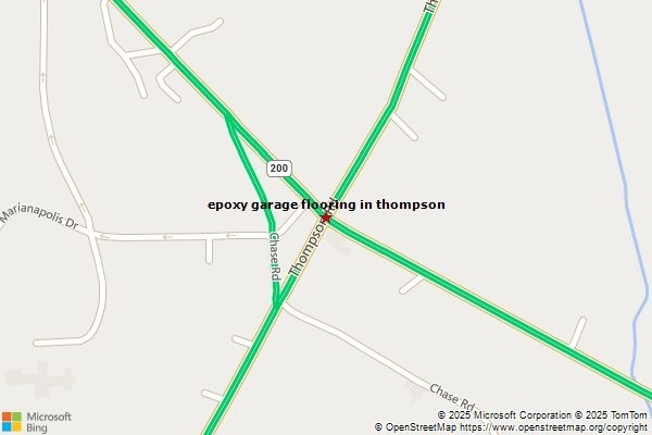 epoxy garage flooring in thompson