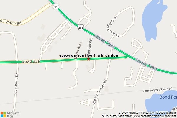 epoxy garage flooring in canton