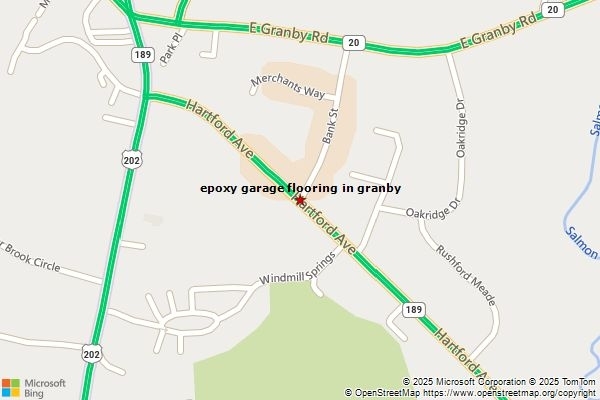 epoxy garage flooring in granby