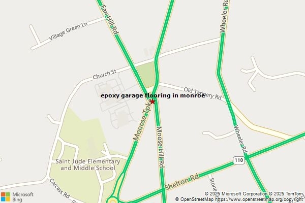 epoxy garage flooring in monroe