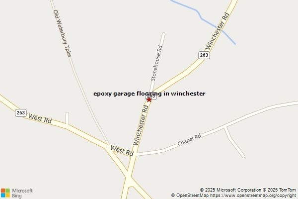 epoxy garage flooring in winchester
