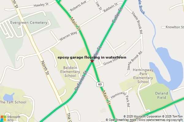epoxy garage flooring in watertown