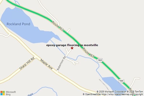 epoxy garage flooring in montville