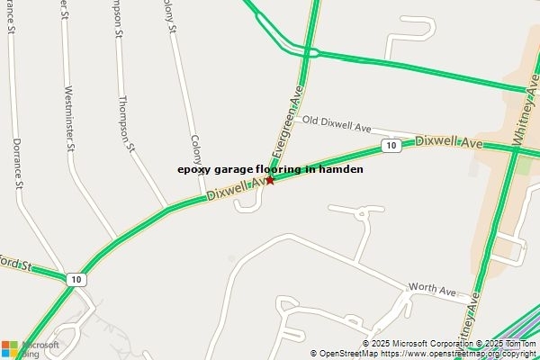 epoxy garage flooring in hamden