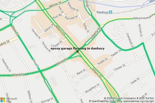 epoxy garage flooring in danbury
