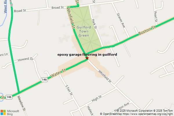 epoxy garage flooring in guilford