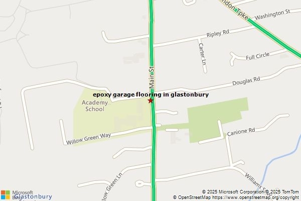 epoxy garage flooring in glastonbury