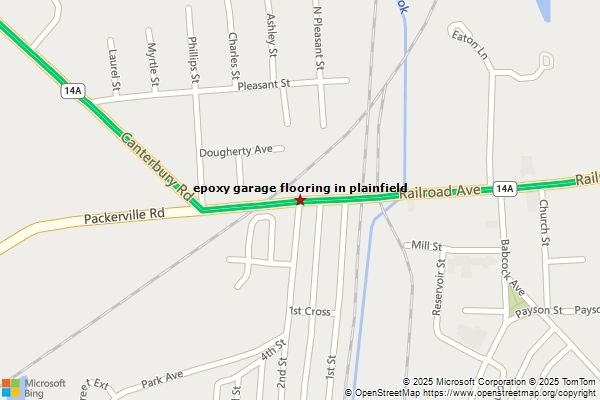 epoxy garage flooring in plainfield